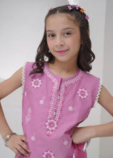 Mahroo Digital Embroidered Cotton 2 Piece Stitched Suit MMCS25K&G D-GS-EMB-002-LLC